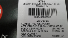 Sensor De Nivel De Combustiel Novo Corolla Sedan Flex na internet