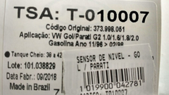 Sensor De Nivel De Combustivel Gol Parati Gasolina