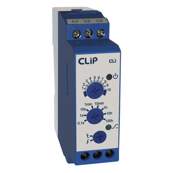 Temporizador Cle-2r 0,1 Seg a 100 Hr 12v/cc Clip