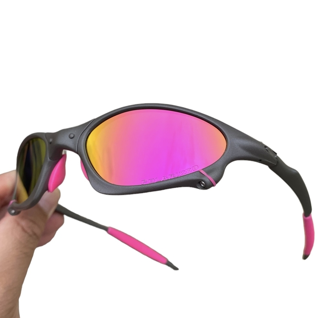 Óculos Penny X- Metal - Lentes Rosa 100% Polarizada - PINADA