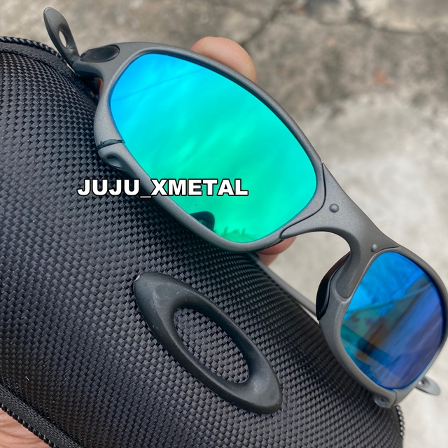Óculos de Sol Juliet X Metal Lente Verde