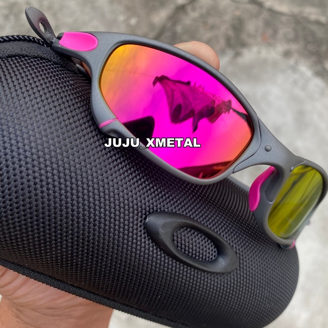 Óculos Oakley Juliet XMetal lente rosa ⋆ Sanfer Acessórios