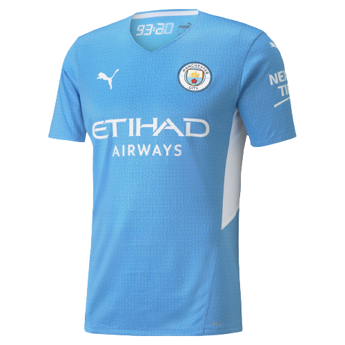 Camisa Manchester City 2021 22 Puma azul home