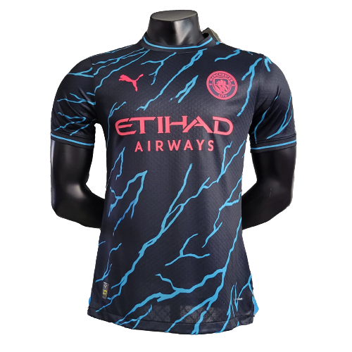 CAMISA MANCHESTER CITY 2023, UNIFORME TITULAR JOGADOR, DRY CELL