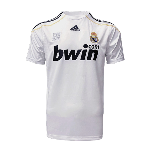 Camisa Retro do Real Madrid 2009/2010 branca Home Adidas