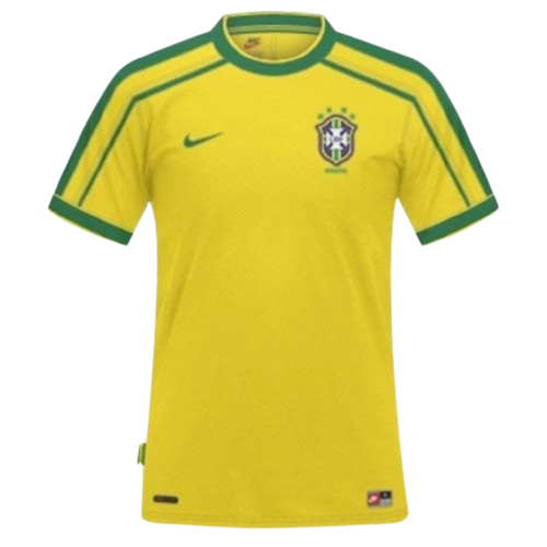 Camisa Seleção Brasil Retro 1998 I Amarela Nike