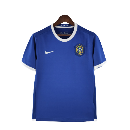 Camisa da Seleção Brasileira Azul em Oferta