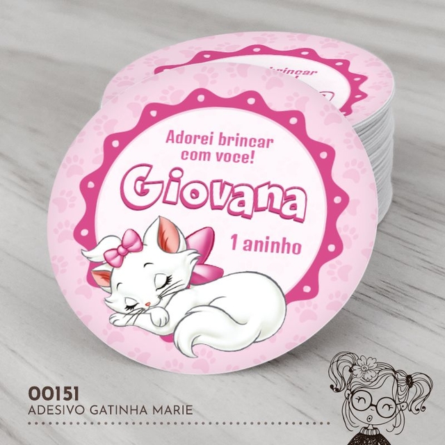 personalizados gatinha marie 