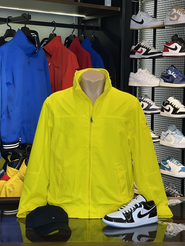 Jaqueta tommy hilfiger amarela sales