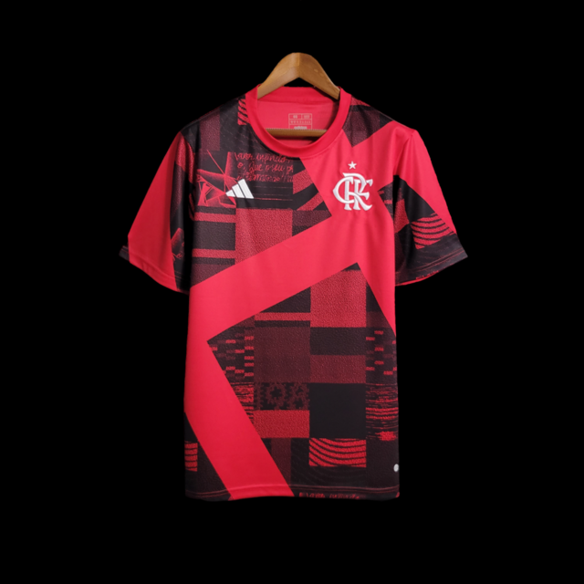 Camisa de Time-Flamengo-Pré Jogo-2023/24-Zeeta