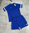 Kit Nike Dri Fit Academy (Camisa + Calção) - Azul Royal