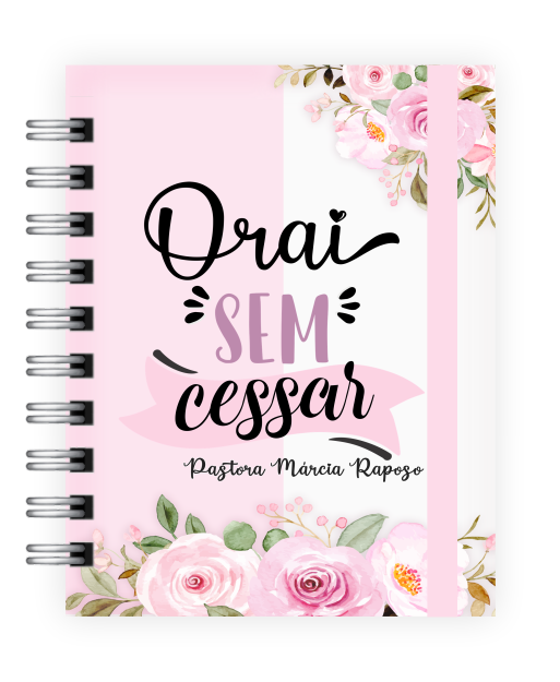 Caderno Personalizado -Dia dos Professores Floral Feminino 2