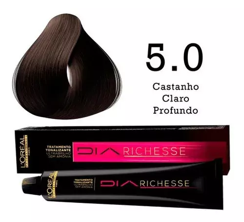 Tonalizante L'oréal Professionnel Diarichesse 50 gr Castanho Claro