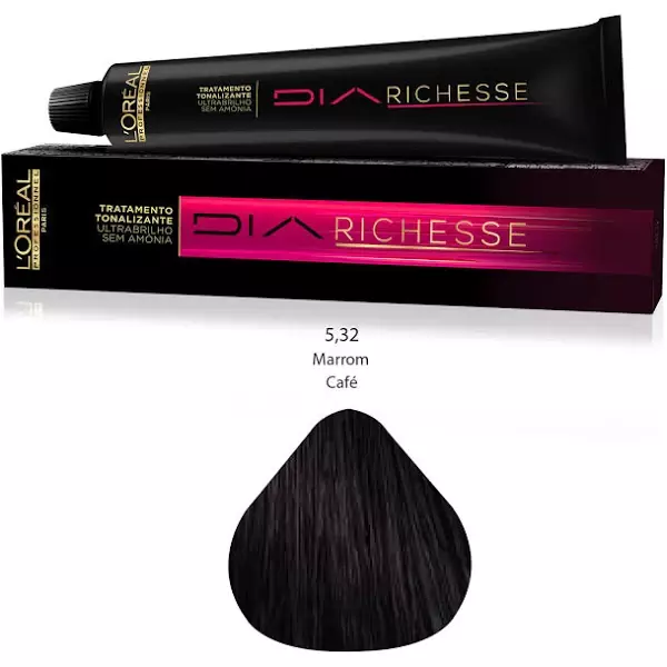 Tonalizante L'oréal Professionnel Diarichesse 50 gr Marrom Café