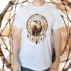 Camiseta masculina/unissex Filtro dos sonhos Águia