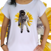 Babylook - Astronauta e flor