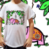 Camiseta unissex infantil Elefantinho e filtro dos sonhos - Desenhista Camila Rolfhs