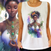 Regata Deusa Afro Jade