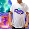 Camiseta unissex infantil Cosmos