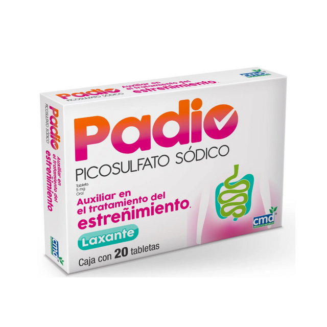 PADIO 5MG TAB C 20 CMD Grupo Farma Medical