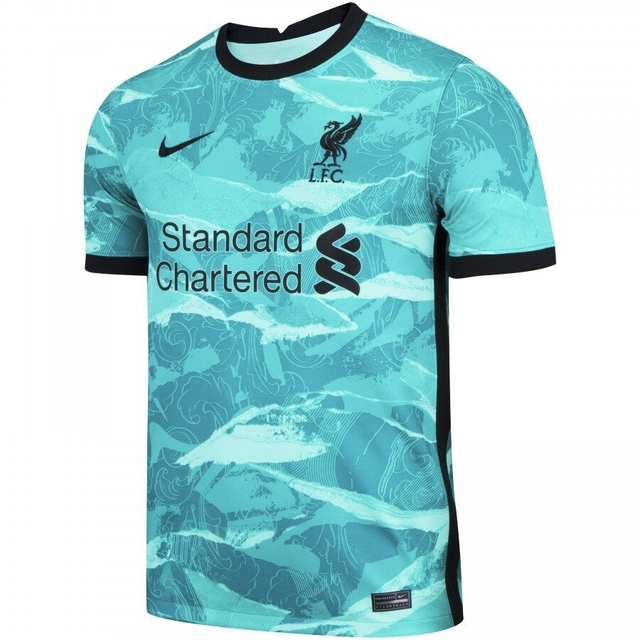 Camisa Liverpool II 20/21 Azul Turquesa - Nike - Masculino Torcedor