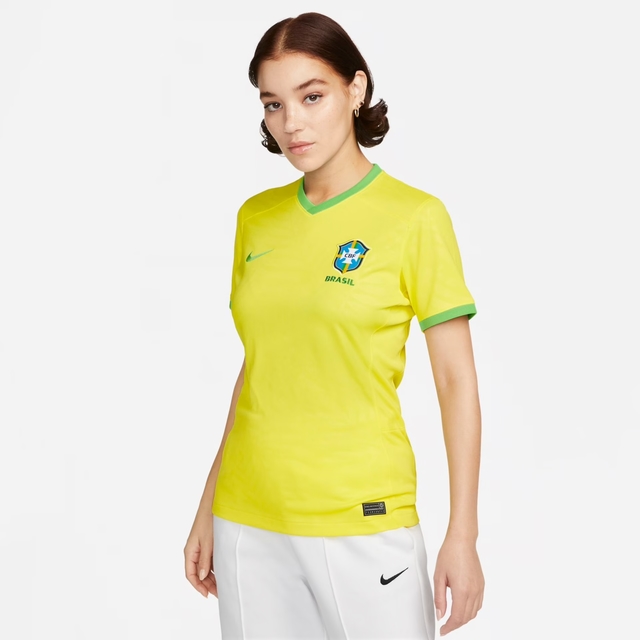 Camisa Seleção Brasileira Copa do Mundo 2023 - Feminina Baby Look