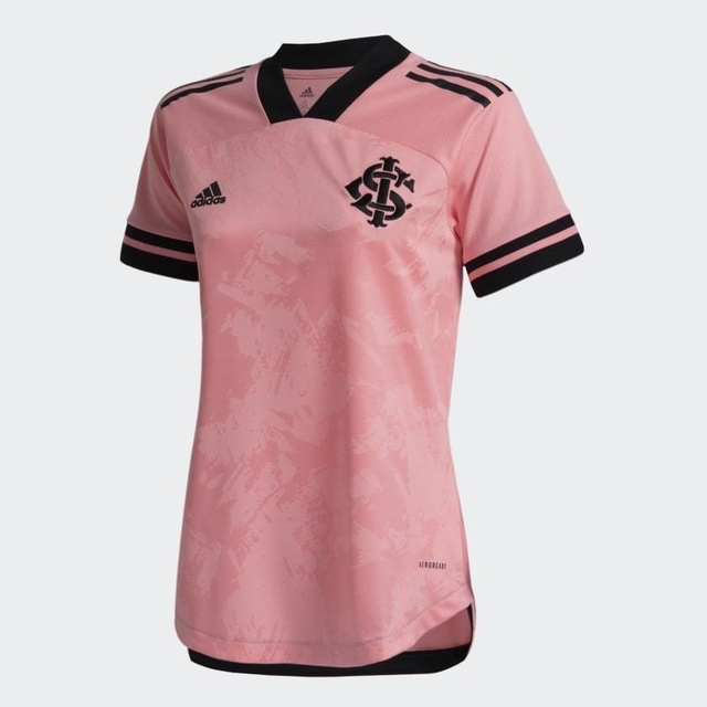 Camiseta Internacional III 22/23 Adidas Feminino - Vinho