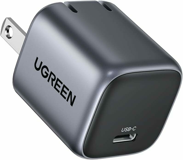 UGREEN Nexode 30W Cargador USB C GAN Carga Rápida 90901 Gris