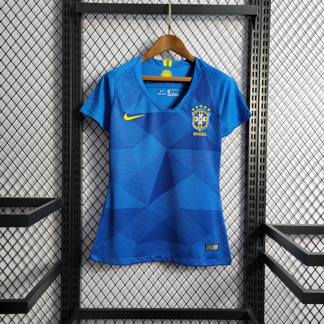 CAMISA BRASIL II 2018 FEMININA