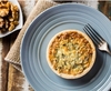 QUICHE Cebola Com Nozes e Gorgonzola (Branca - 4 unid)