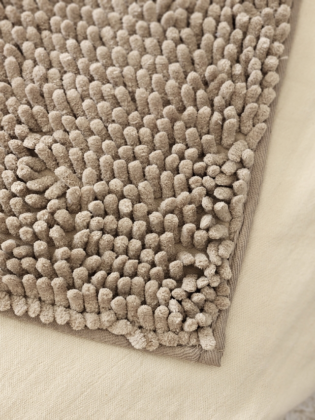 Alfombra de baño Shagy - microfibra - Antideslizante - Rincón Textil