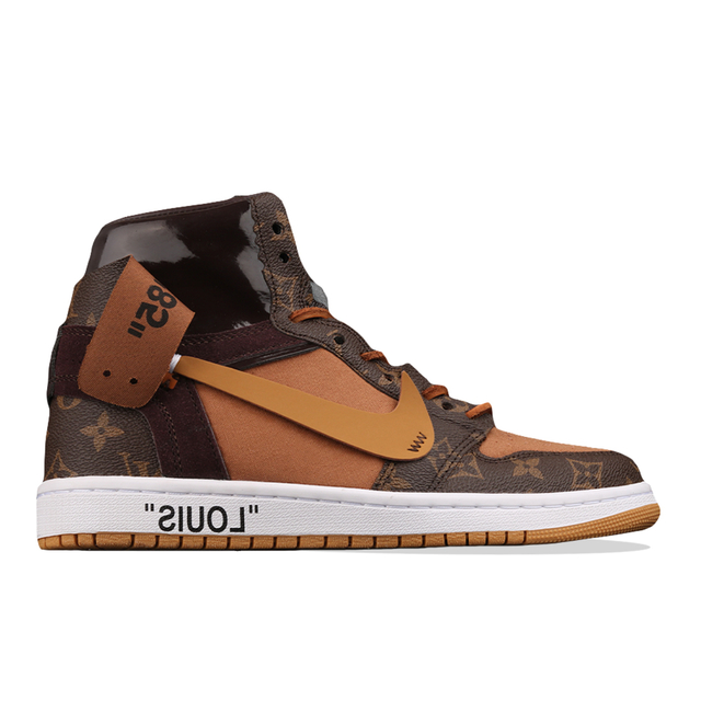 Off white air jordan 1 hot sale louis vuitton