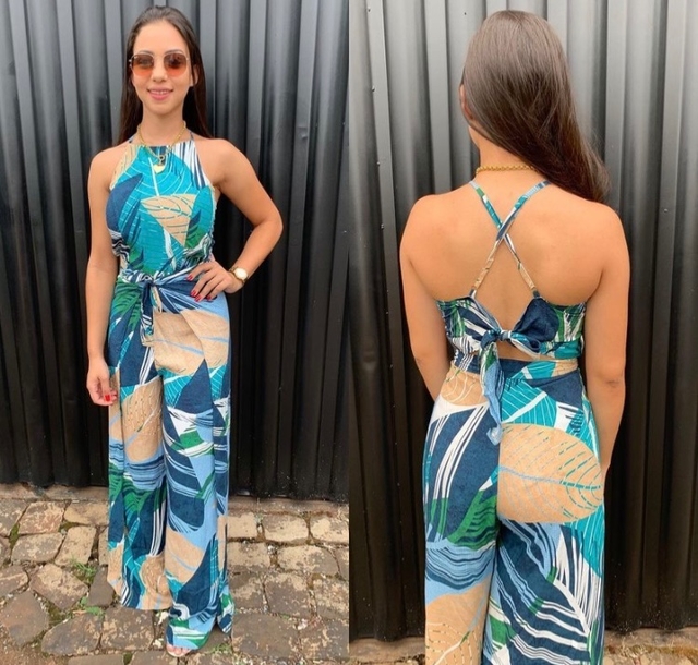 Calça envelope hotsell como macacão