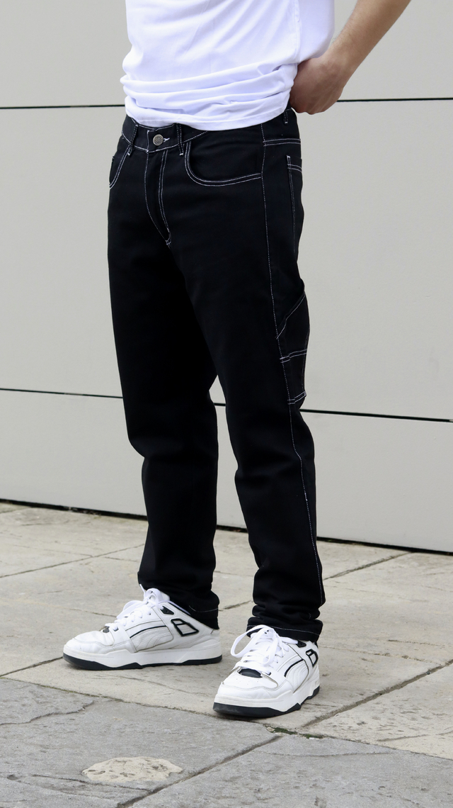 Pantalon mom hombre new arrivals