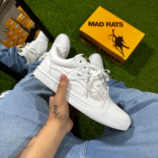 TÊNIS MAD RATS OLD SCHOOL WHITE