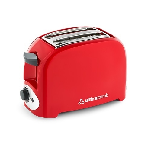 Tostadora Ultracomb TO4005 roja 750w