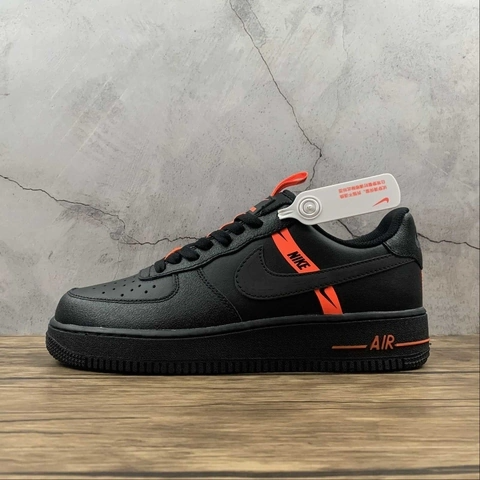 Nike Air Force 1 LV8 Ksa GS 'Worldwide Pack - Black Total Orange