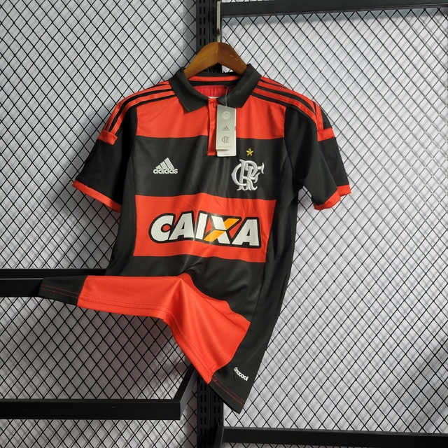 Camisa do Flamengo Retrô 2017/2018 Masculina Adidas - Preto e Vermelho
