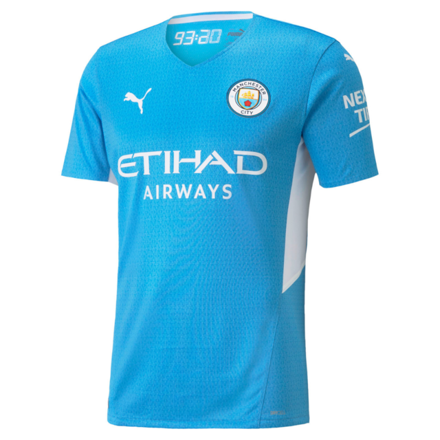 Camisa Manchester City Home 21/22 Jogador Masculina - Frete Grátis