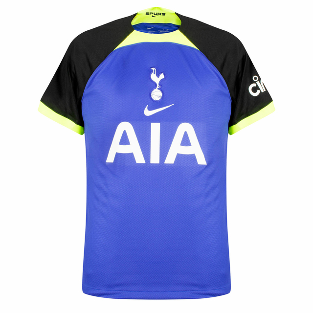 Camisa Tottenham Away 22/23 Torcedor Nike Masculina - Azul e Verde