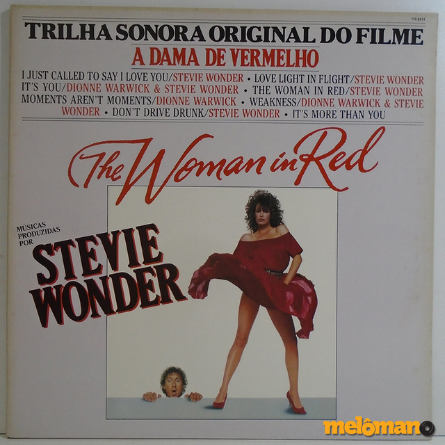 DVD original filme A Dama de Vermelho (1984) - ZERADO!!!