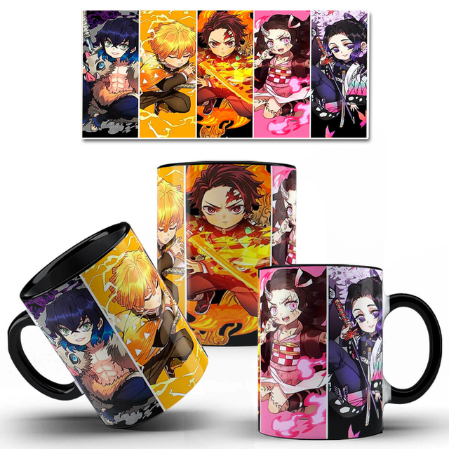 Compra online de 4 pçs anime demon slayer kimetsu não yaiba aranha