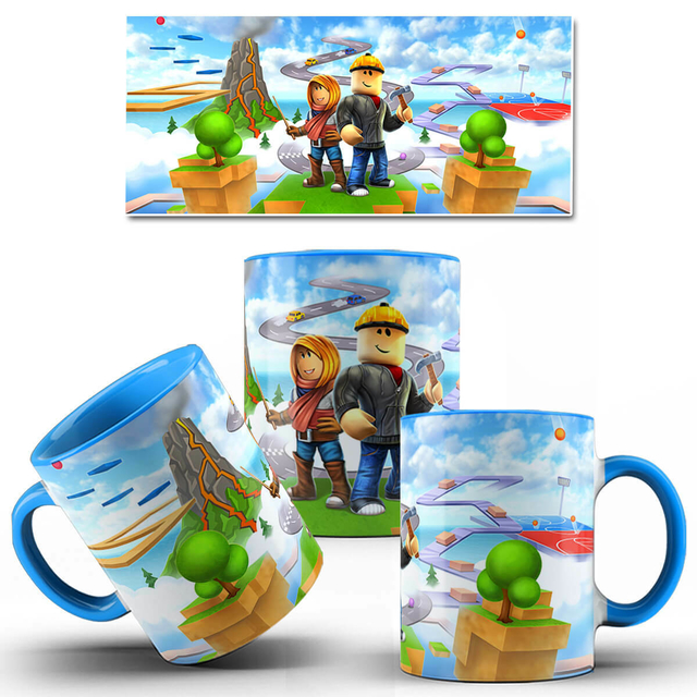 Caneca Jogo Roblox Protagonistas - Infinity Geek Store