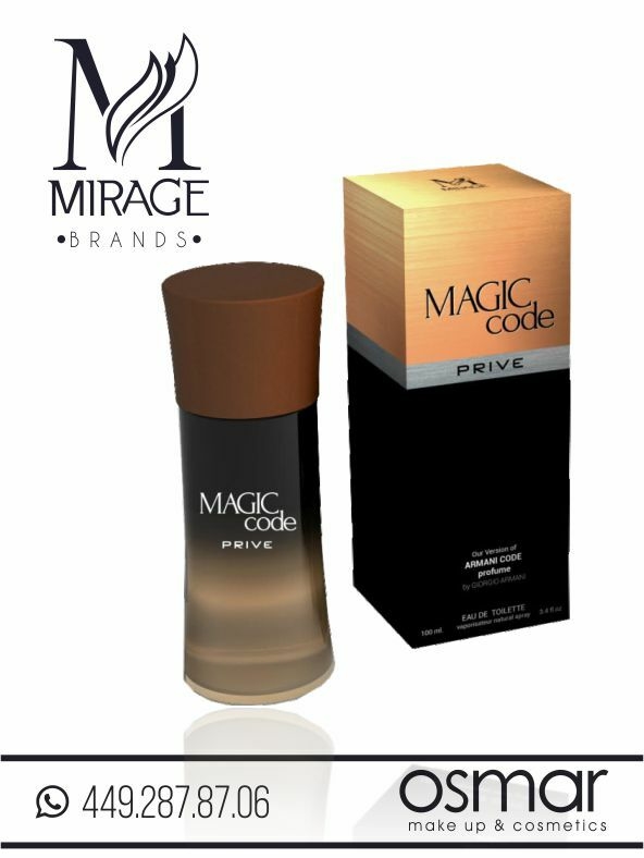 MAGIC CODE PRIVE MEN Comprar en OSMARCOSMETICS