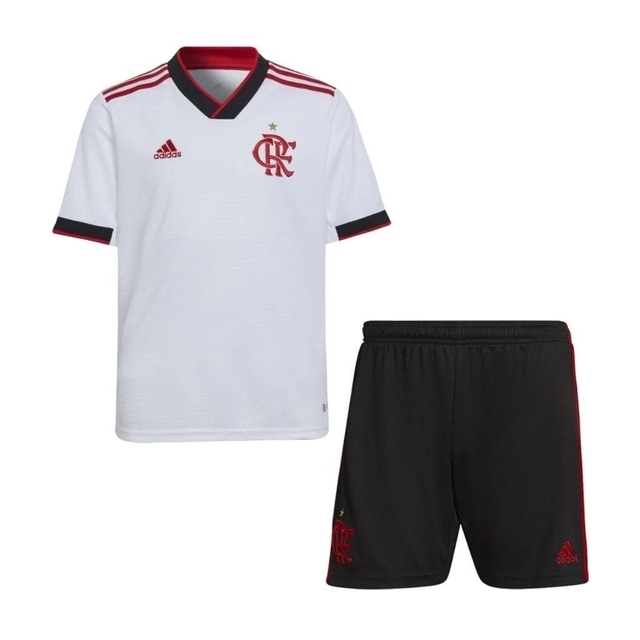 Novo Kit Infantil Flamengo 2 Camisa e Short 2022 / 2023