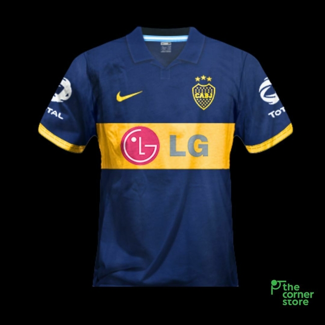 Camiseta Titular Retro Boca Juniors 09 10