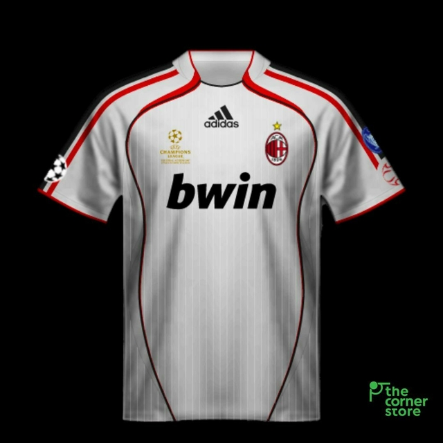 Camiseta milan 2007 top