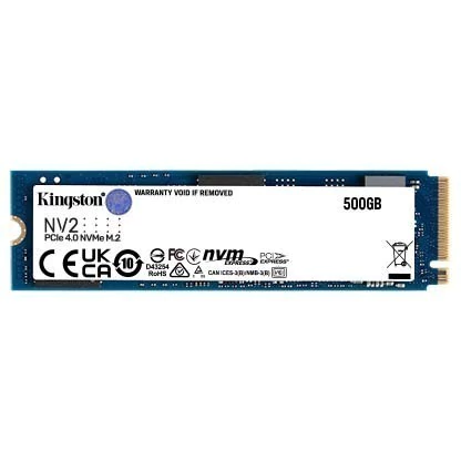 DISCO INTERNO SSD KINGSTON NV2 500GB M.2 NVME PCIE 4.0 3500MB/S