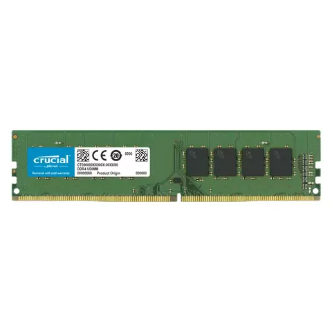 MEMORIA RAM UDIMM CRUCIAL CT 16GB DDR4 3200MHZ CL22 1.20V SINGLE NEGRO