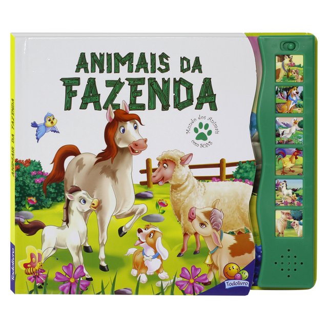 Jogo de Equilíbrio - Animais da Fazenda